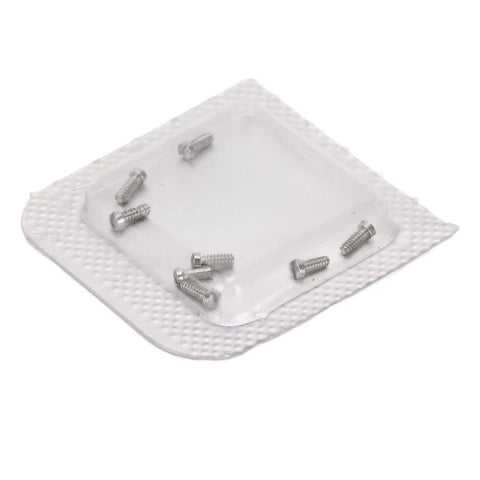 Premium Micro Watch Back Cover Screws Stainless Steel Heavy Duty Precision Watch Repair Kit with 8 stainless steel screws.
