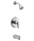 UTL172 Legend M Core 3 Series One Handle Tub And Shower Trim Kit Chrome Finish visible with showerhead, handle, and spout details.
