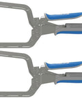 Automaxx Right Angle Clamp Set Two Pack Built For Quick Pocket Hole Projects With Auto Thickness Adjustment And 90 Degree Joints