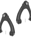 Pro Grade Front Suspension Kit For Honda Civic Si 1999 2000 with black control arms and bushings for improved handling.