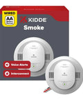 Keep Your Crew Safe With This Rock Solid Hardwired Smoke Detector Featuring AA Battery Backup, Clear Voice Alerts, And Fast 120V Safety Tech That Handles Heat No Sweat, featuring smoke alarms with interconnect.