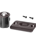 Six Pack Oil Rubbed Bronze Door Drive-In Ball Catch Sets With Strike Plate and screws shown separately
