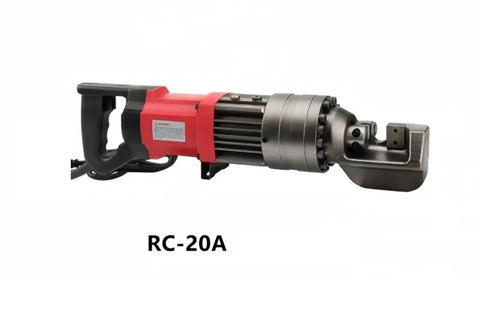 AOXHUGB Electric Rebar Bender And Cutter With Portable Hydraulic Design For Reinforced Steel Bars Quick One Second Operation Copper Core Motor Stable Safe Power Output Easy To Use Light Weight Construction Tool For Jobs - RC-20A details