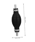 Manual Transfer Pump With One Way Siphon For Gas, Oil, Water And Fish Tank Liquids, Corrosion Resistant PVC Hand Pump, No Backflow, Easy Grab And Go Siphon For Cars, Motorcycles And Lawn Equipment, 5.9 in x 1.9 in