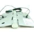 Electric Transfer Hinge ETH4W4545-626 26AWG 4FT for power and signal transfer in access control systems with visible wiring connections.