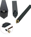 Four Pack Beefy Carbide Turning Inserts CCMT09T304 And CCMT32.51 With SCMCN1212H09 80 100 Lathe Tool Holder