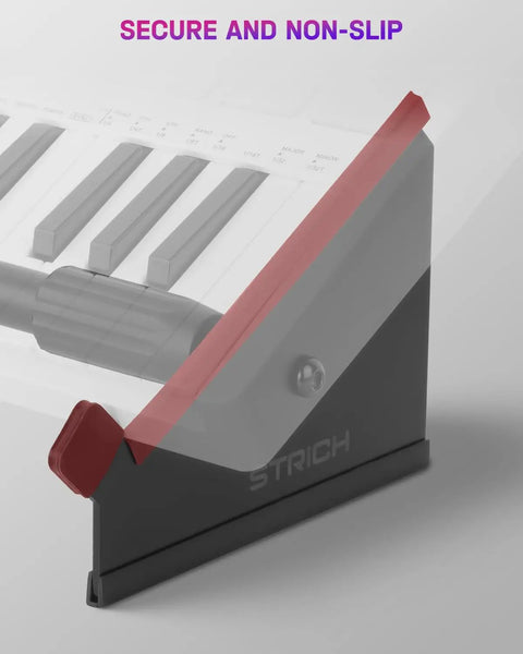 Heavy-Duty Adjustable Desktop Stand For Sampler, Synth, And MIDI Controller Or Drum Machine with Non-Slip Base detail image