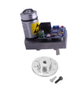 Beefy 180 Kg Cm Robot Servo With 12V To 24V Operation Metal Arm Plate For High Power Steering And Robotic Arms Compatible With ASME Series For Robotics Projects, with metal arm plate and screws