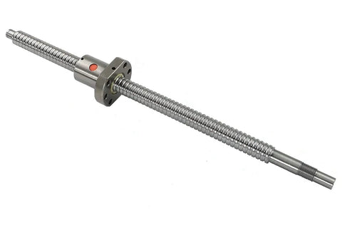 12mm Ball Screw SFU1204 Anti Backlash With Nut, 850mm Length, 4mm Lead, Standard BK BF10 End Machining, High Precision C7 Grade CNC Part