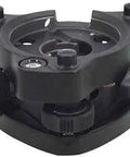 Model 05 1200 B Tribrach with Optical Plummet for Surveying Gear black with precision locking and secure motion foot screws.