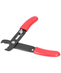 FTVOGUE Wire Stripper Pliers Made Of Durable 45# Steel With Ergonomic PC Plastic Handle for precise stripping of cables.