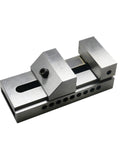 Quick Action Tool Vise For Machines with Built to Last Heavy Duty Clamping showing multi-slot and V-shaped holder