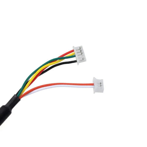 M8N GPS Module For APM 2.6 2.8 And PX4 PIXHAWK Flight Controllers with six-pin and five-pin connectors for DIY RC drones.