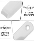 Close-up of Heavy Duty Snowboard Wall Mount Horizontal Hanger Rack For Skateboards And Longboards steel bracket detail, sturdy and easy to install.