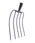 Heavy Duty Manure Fork With Four Tines And Hardwood Handle A Rugged All Purpose Farm Tool For Garden And Lawn Maintenance Built