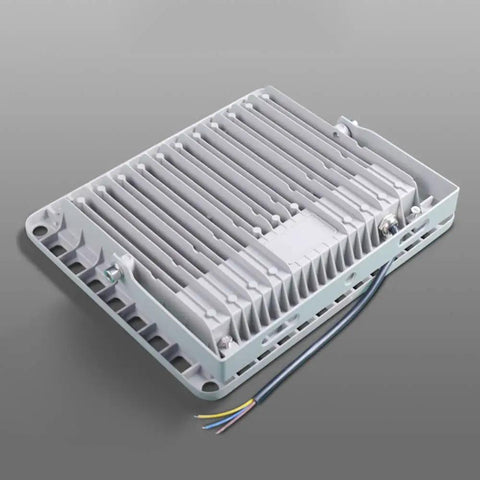 Heavy Duty 200W LED Flood Light With Tough As Nails Waterproof Housing For Yard Billboard And Deck Super Bright Outdoor Spot Lighting No Cap Badass Performance Rock Solid Build Hella Durable power board and wiring.