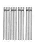 Heavy Duty Stainless Steel Glass Standoff Holder Kit For Wall Display With Hollow Design And Self-Tapping Screws, 12x60mm set of 4