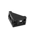 Black corner bracket from 26Pcs 2020 Corner Bracket Set For Aluminum Extrusion 8020 V Slot T Slot 3D Printer Frames Plug And Play