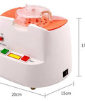 Pro Shop Ready Eyeglass Frame Heater Featuring Rock Solid Ceramic Core Quick Heat Soak with timer and controls, compact design.