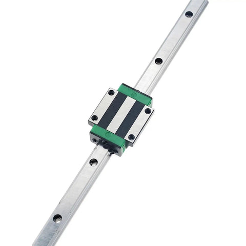 Square Linear Guide Rail With Cross Roller Guides And HGW Slide Block Carriages 100mm Kit For Precision CNC Machining And Robotic Motion Systems For Heavy Duty Industrial Grade Precision And Long Lasting Smooth Operation. rail and carriage