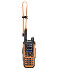 Orange SMA-Female Tactical Ham Radio Antenna 18.8 Inch Foldable For 144 To 430 MHz VHF UHF High Gain 2.15 Dbi 10W Max Detachable Dual Structure