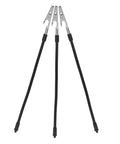 Metal alligator clamps with flexible black arms from Six Piece Flexible Soldering Alligator Clamps With Third Hand Tool And Magnifying Lamp