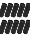 10 Pack Black Kraft Paper Mailing Tubes With Lids 20ml Food Safe Round Cardboard Cylinders Perfect For Packaging Tea Coffee Cookies
