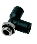 Heavy Duty Composite Push To Connect Run Tee Fitting Tube To Pipe Fits 10 Millimeters And Quarter Inch Tubing Glass Reinforced Nylon Body