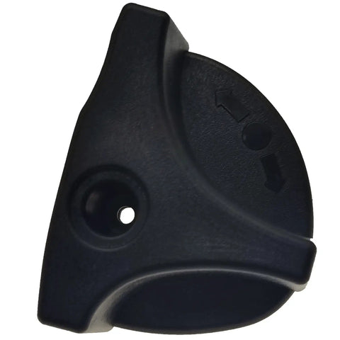 Right Side Accelerator Control Knob For Big Joe EP Electric Pallet Truck Replacement Part 1120-340005-00, black plastic knob.