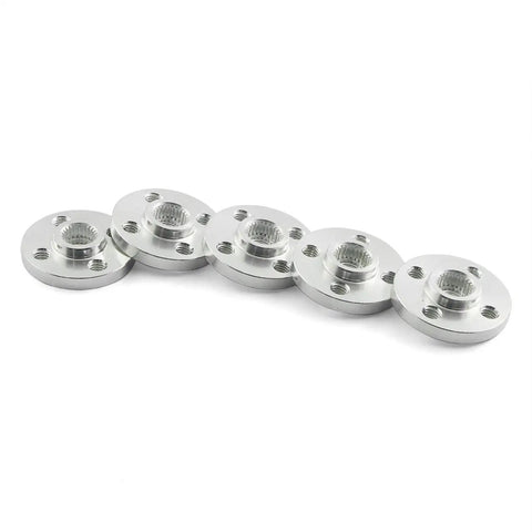 Universal Servo Horn Aluminum Alloy 25T Disc For Robot Claw RC Car And Helicopter Servos Mg945 Mg995 Mg996 (5-Pack)