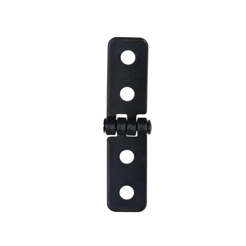 Antique Black Mini Metal Cabinet Door Hinges 10 Pack Old School Style Durable Rectangular Box Hardware