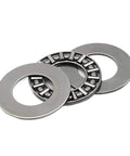 Single Precision Plane Thrust Needle Roller Bearing Crafted Tough For Heavy Duty Applications And Silky Smooth Rotation with round outer rings.
