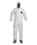 ProShield 50 Protective Coverall with Hood and Serged Seams for Light Splash Protection Against Non Hazardous Particles and Aerosols