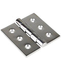 Beefed-Up 4 Inch Stainless Steel Folding Butt Hinges, 2-4 Pack, 6-Hole, Marine Grade Cast Stainless, Perfect for Doors, Cabinets, Boxes, Tool Chests.