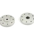18T Metal Servo Arm Horn Round Type Disc Steering Horn For 60Kg 80Kg 150Kg High Torque Servos, 2 Pack Or 5 Pack, Beefy Metal Build