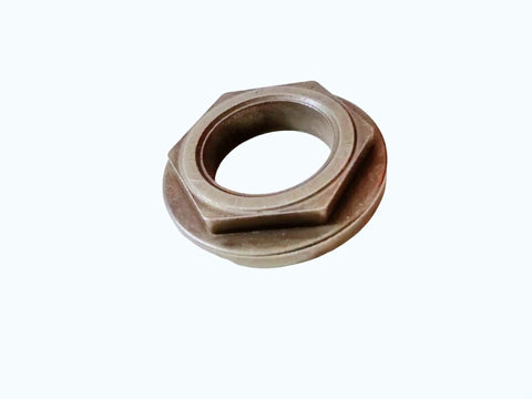 Close-up view of a metal bushing from Steering Shaft Pinion Gear and Bushing Replacement Kit for LT1042 LT1045 LT1046 LT1050 Lawn Tractors