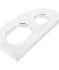 Rugged Aluminum Eyelet Bow Connector For Boats And Yachts, Easy Install And Precision Fit For Rope Anchoring And Guiding, flat view