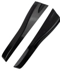 Premium Black Protective Shell Caps For Hyundai Tucson 2004-2008 Roof Rack Rails Kit - Durable High Temp Resistant End Covers To Keep Your Auto Rail Looking Fresh And Functional. Black plastic roof rack end caps, pair view, for Hyundai Tucson 2004-2008