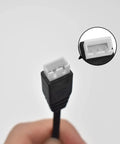 Close-up of XH-3P connector on Two Pack USB Charging Cable With XH-3P Connector For SCX24 RC Car And 2S 7.4V LiPo Battery
