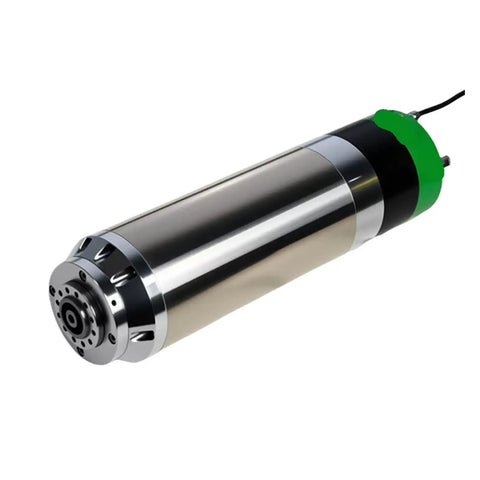Pro Grade Hsk40E Water Cooling Cnc Spindle Motor Featuring Automatic Tool Change Ceramic Bearings For Metal Router Milling Builds close-up view.