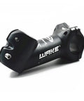 Dope 45 Degree MTB Stem 90mm Aluminum Alloy 31.8mm Bar Clamp Lightweight Hollow Design Four Bolt Clamp For Mountain Bike Road Bike BMX Fixie Cycling One Eighth Inch Steerer Black