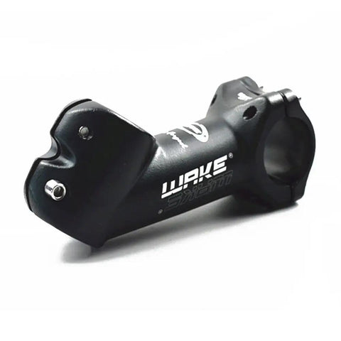 Dope 45 Degree MTB Stem 90mm Aluminum Alloy 31.8mm Bar Clamp Lightweight Hollow Design Four Bolt Clamp For Mountain Bike Road Bike BMX Fixie Cycling One Eighth Inch Steerer Black