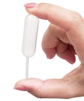 Clear 4Ml Plastic Dropper Pipettes, 100 Pack For Flavor Transfer And Decorating, Ideal For Chocolates And Strawberries, Cupcakes, Ice Cream, Mini Cakes, Waffles, Kid Friendly Art Projects, Kitchen Craft Supplies, held in hand
