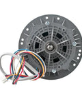 Front view of DC24V 2.3A 23W Brushless DC Motor for air conditioners and washing machines, showing wiring and housing.