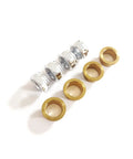 Door Hinge Pin And Bushing Repair Kit For 1999 2000 2001 2002 2003 2004 2005 2006 2007 Chevy Silverado GMC Sierra SUVs, bushings and nuts