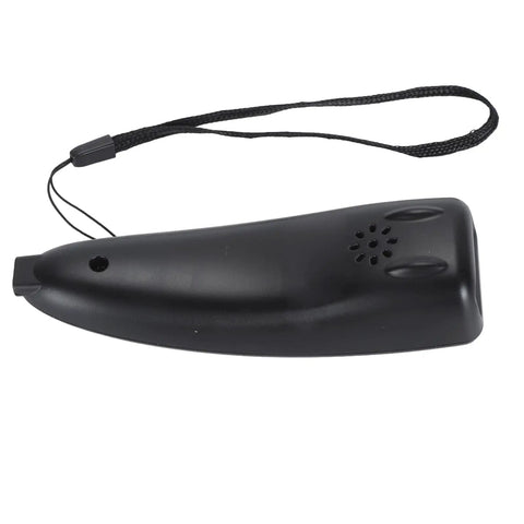 Back view of 3 In 1 Mini Barcode Scanner For On The Go With 2.4G Wireless Bluetooth And USB Triple Connection For 1D 2D QR Reading