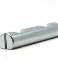Replacement Cross Dowel Barrel Nut for Table Leg Connectors Compatible With Part 110912 metallic close-up view
