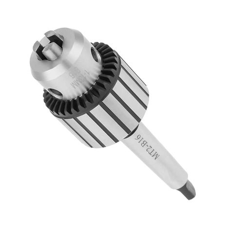 Heavy Duty Mt2 Morse Taper Drill Chuck for Lathe and Drill Press 5/8 Inch Keyed Three Jaw Pro Grade Steel Construction for Hardcore Metalworking and Precision Turning Badass Performance for Any Job Shop or Weekend Warrior Project