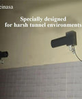 Heavy Duty Tunnel Co And Visibility Detector Beefed Up Industrial Air Quality Monitor With Rs485 Digital Interface mounted on wall.