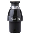 Disposall Garbage Disposal With Continuous Feed 0.5 HP Motor For Quick Grinding Of Cooked Meat Beans And Seeds, black model GFC535N